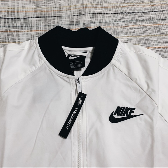Nike Men's Sportswear Woven Bomber Jacket size L - Picture 3 of 5
